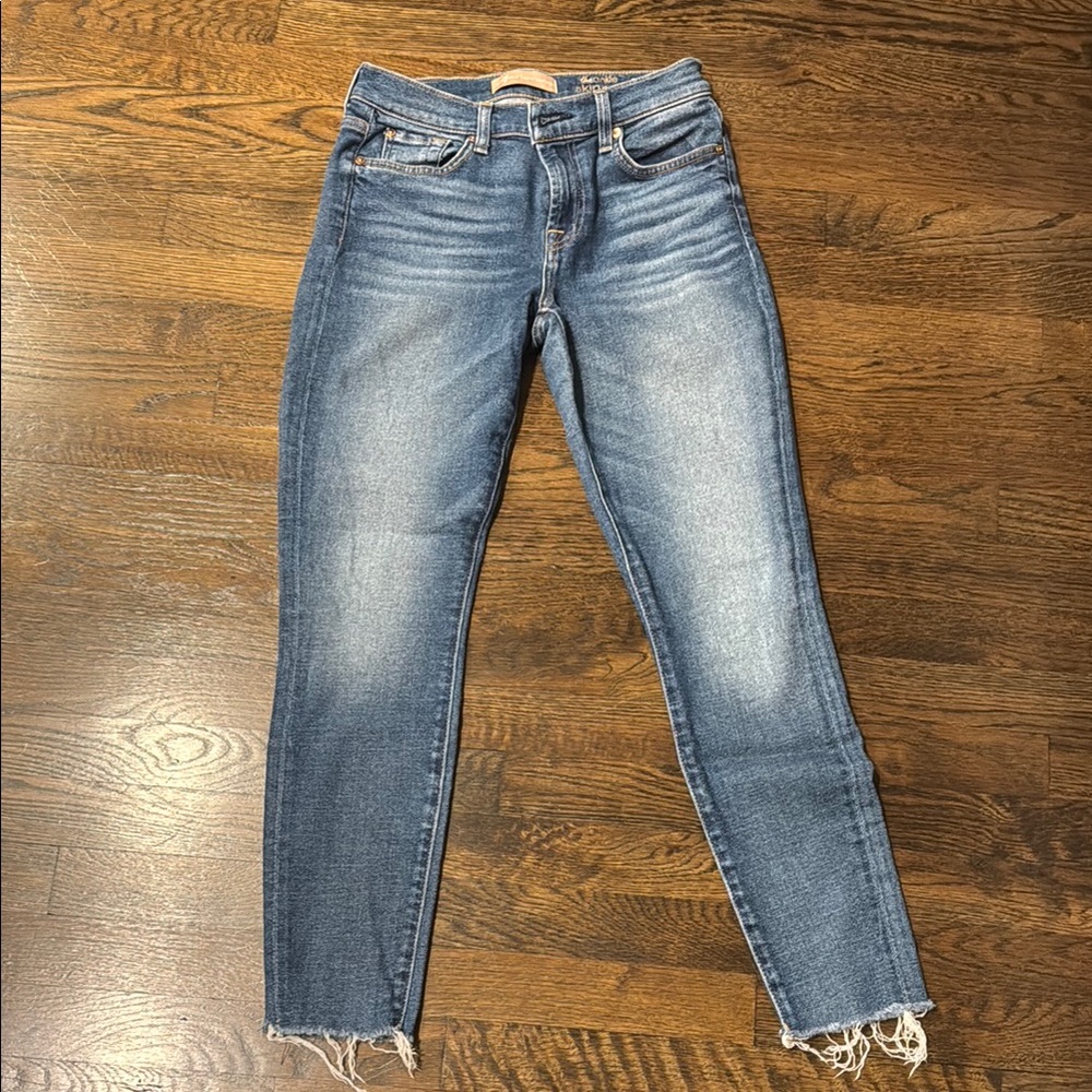7 For All Mankind Jeans with Distressed Hem